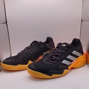 NEW Adidas Barricade 13 Tennis Shoes-Aurora Black/Zero Metallic/Spark Size 8.5